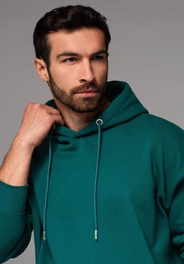 Пуловер с капюшоном