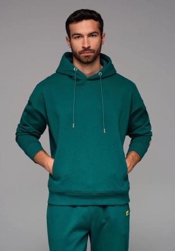 Пуловер с капюшоном