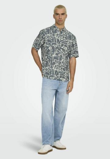 Рубашка с коротким рукавом