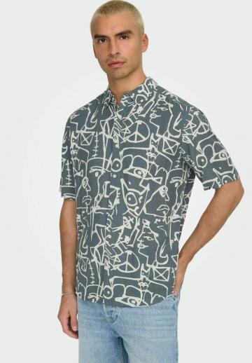 Рубашка с коротким рукавом