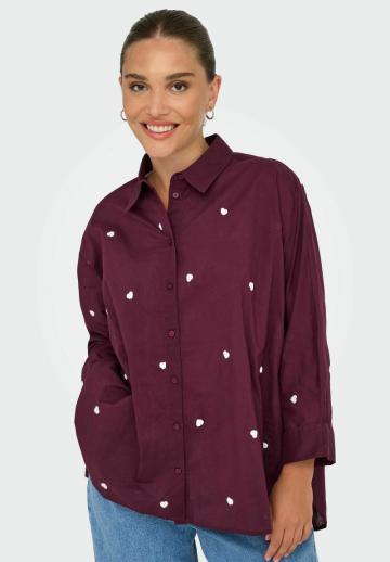 Длинная блузка