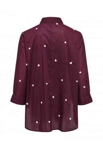 Длинная блузка