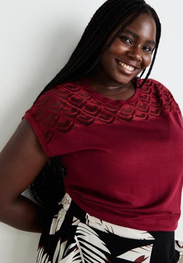 Кружевная блузка