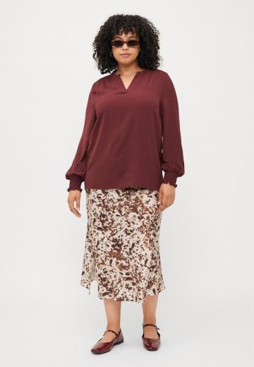 Джинсовая блузка