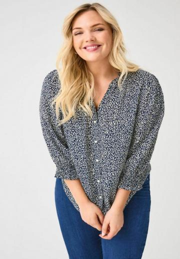 Джинсовая блузка