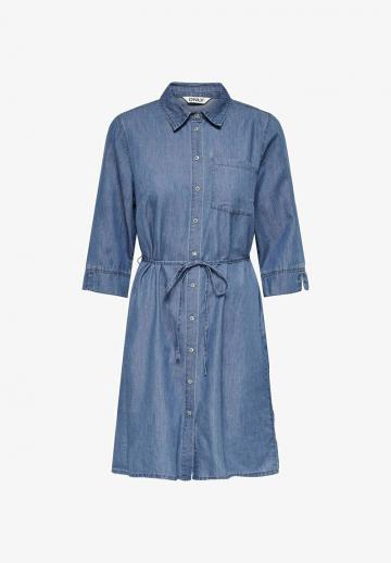 Джинсовое платье