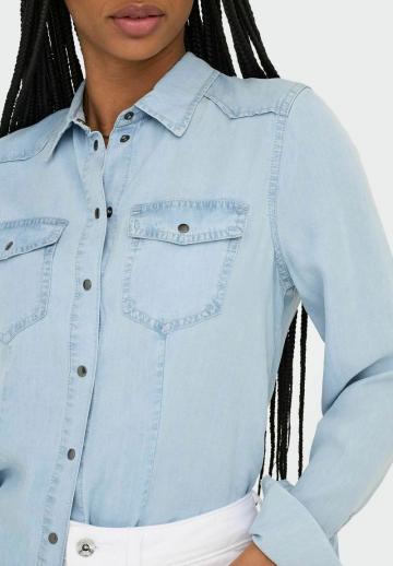 Джинсовая блузка