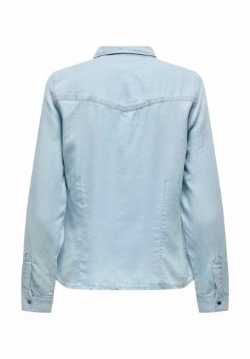 Джинсовая блузка