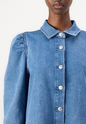 Джинсовое платье