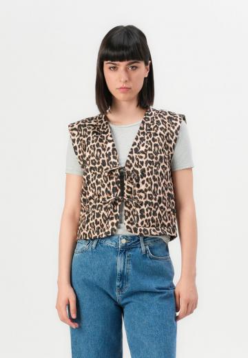 Джинсовая жилетка