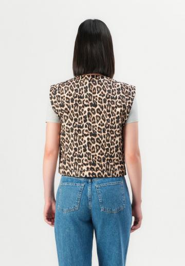 Джинсовая жилетка