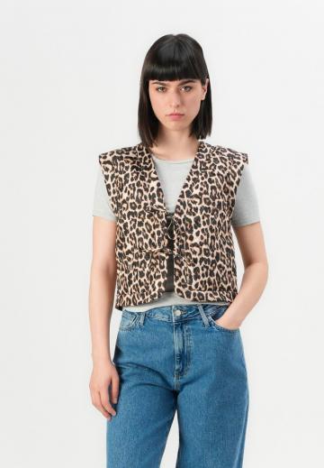 Джинсовая жилетка