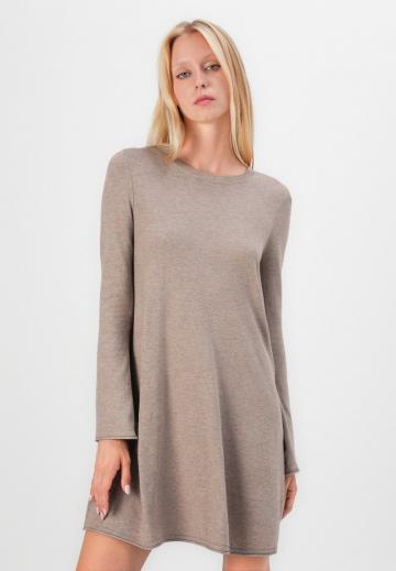 Вязаное платье