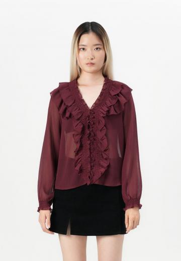 Шифоновая блузка