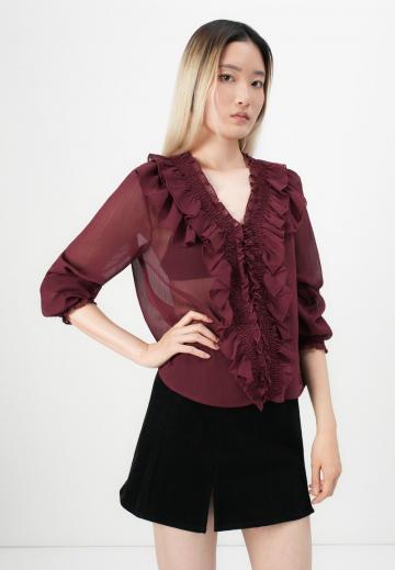 Шифоновая блузка