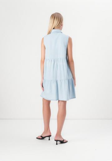 Джинсовое платье