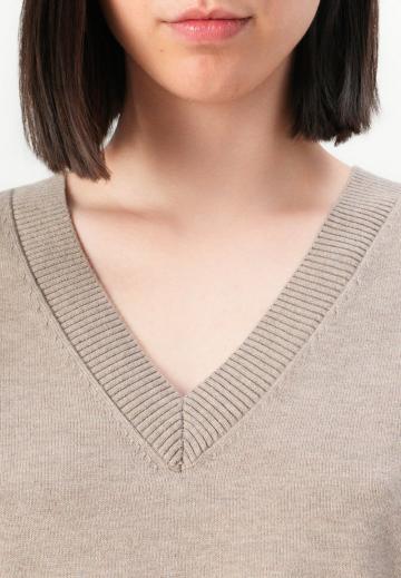 Пуловер без рукавов