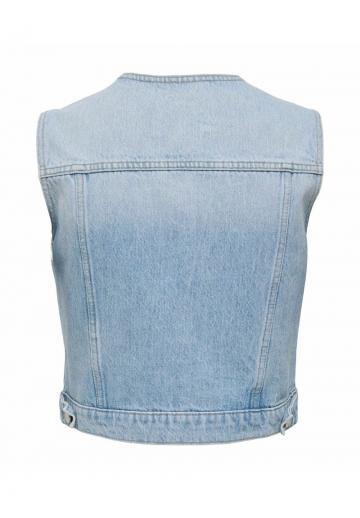 Джинсовая жилетка