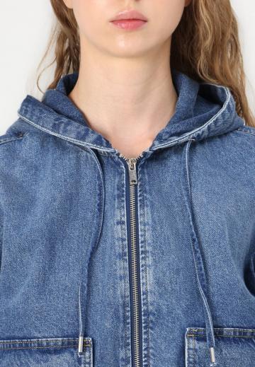 Куртка с накладнымит карманами