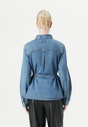 Джинсовая блузка