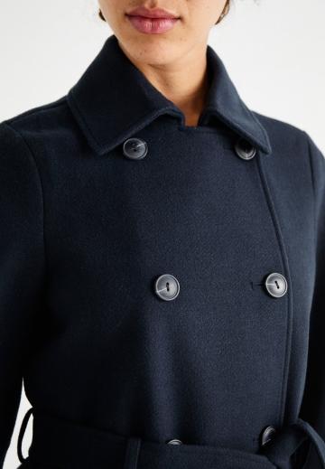 Шерстяное пальто