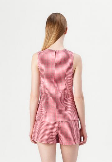 Блузка без рукавов