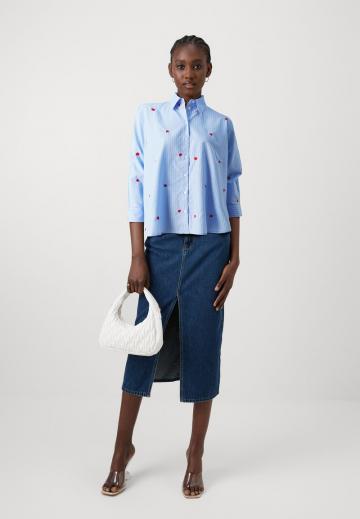 Длинная блузка