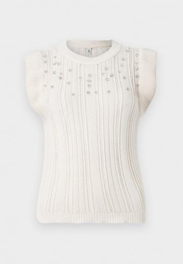 Пуловер без рукавов