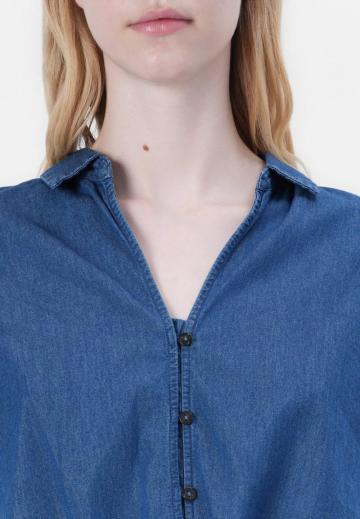 Джинсовая блузка