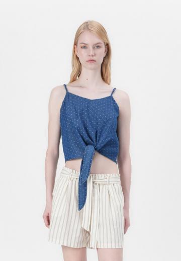 Топ на бретельках