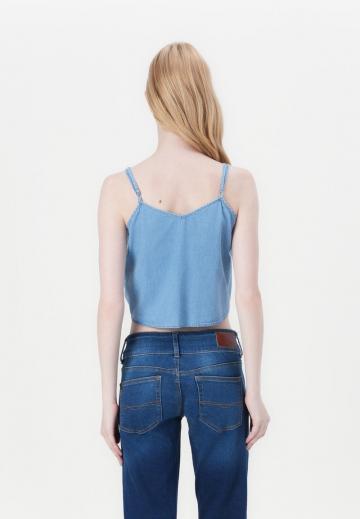 Топ на бретельках