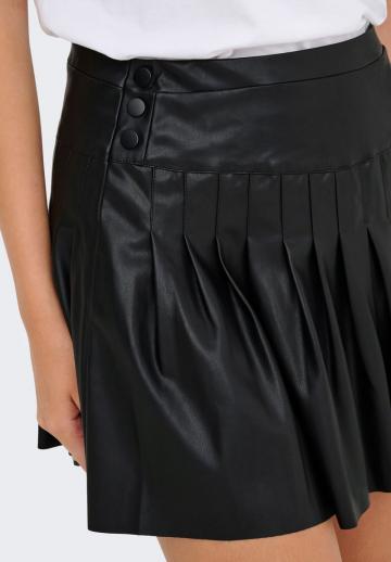 Кожаная юбка
