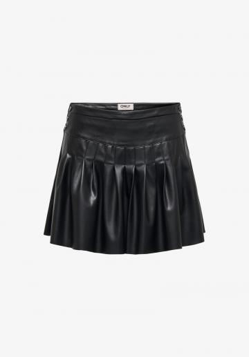 Кожаная юбка