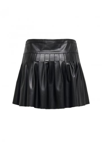Кожаная юбка