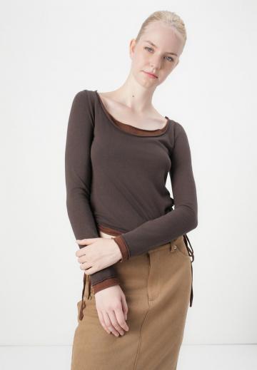 Кожаная юбка