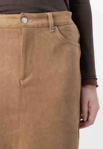 Кожаная юбка