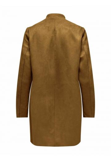 Пальто из искусственной кожи