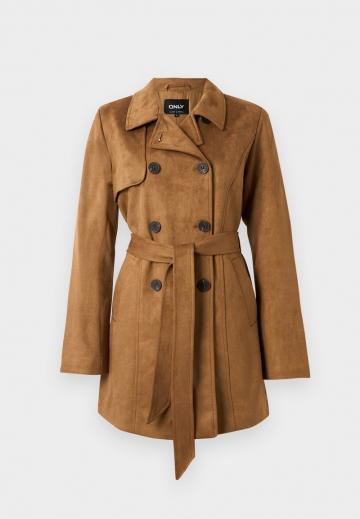 Пальто из искусственной кожи