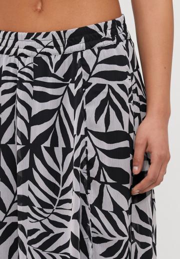 Юбка с воланами