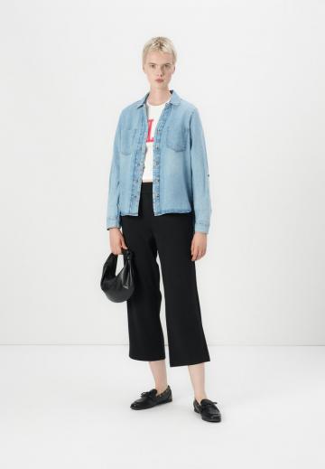 Джинсовая блузка