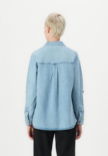 Джинсовая блузка