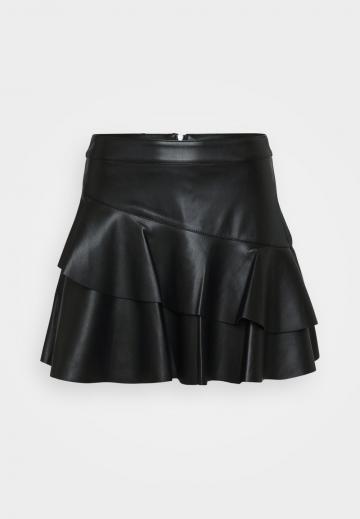 Кожаная юбка