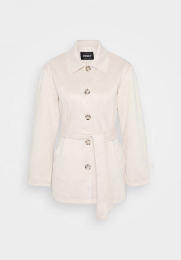 Пальто из искусственной кожи