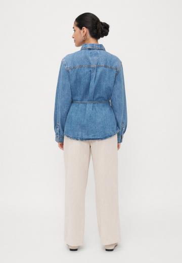 Джинсовая блузка