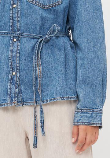 Джинсовая блузка
