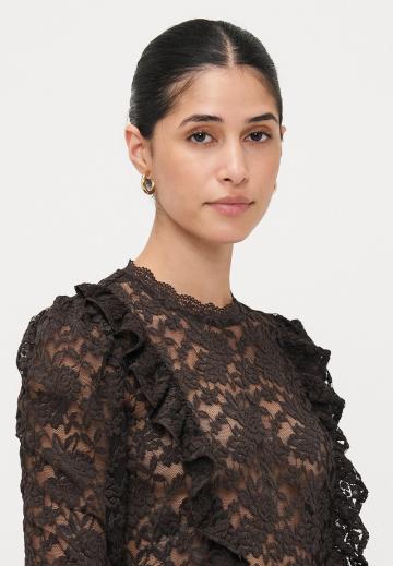 Кружевная блузка