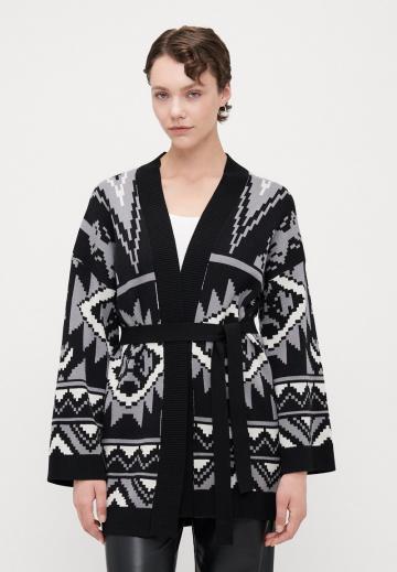 Длинный кардиган