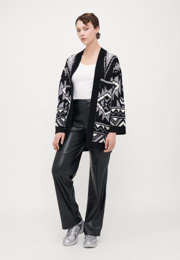 Длинный кардиган