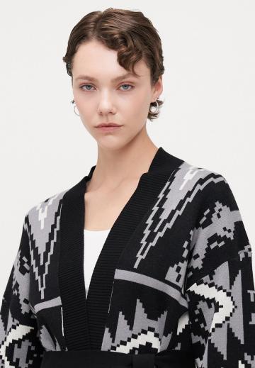 Длинный кардиган