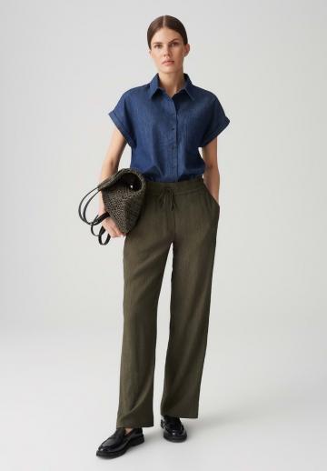 Джинсовая блузка